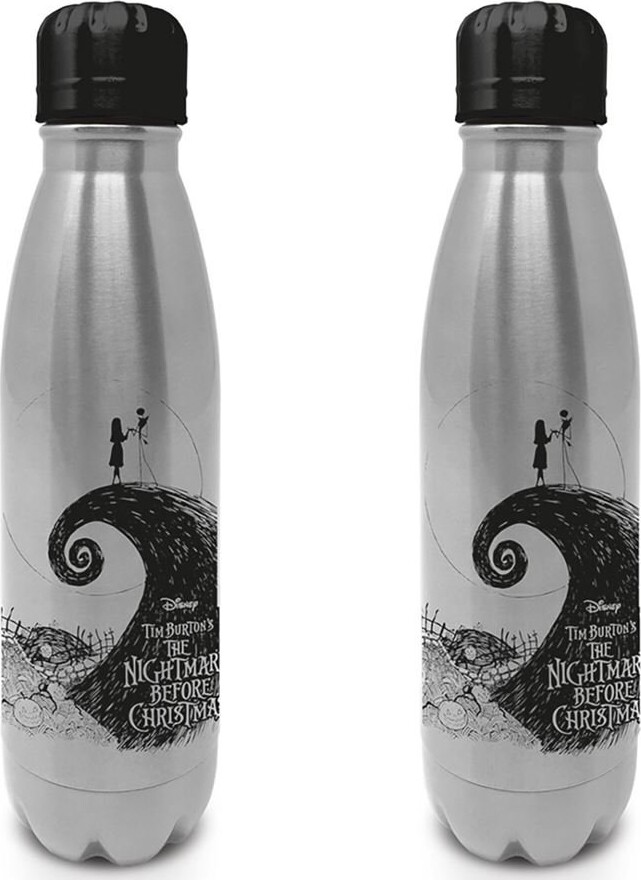Nightmare Before Christmas (silhouette) Metal Drinks Bottle