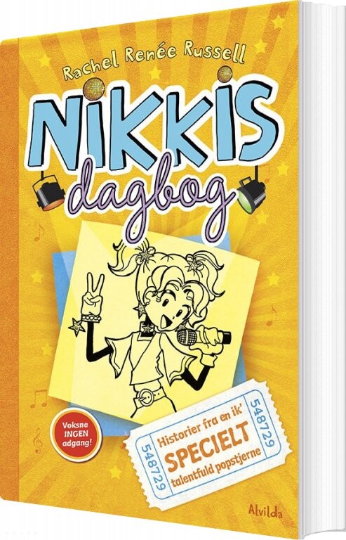 Se Nikkis Dagbog 3: Historier Fra En Ik' Specielt Talentfuld Popstjerne - Rachel Renee Russell - Bog hos Gucca.dk