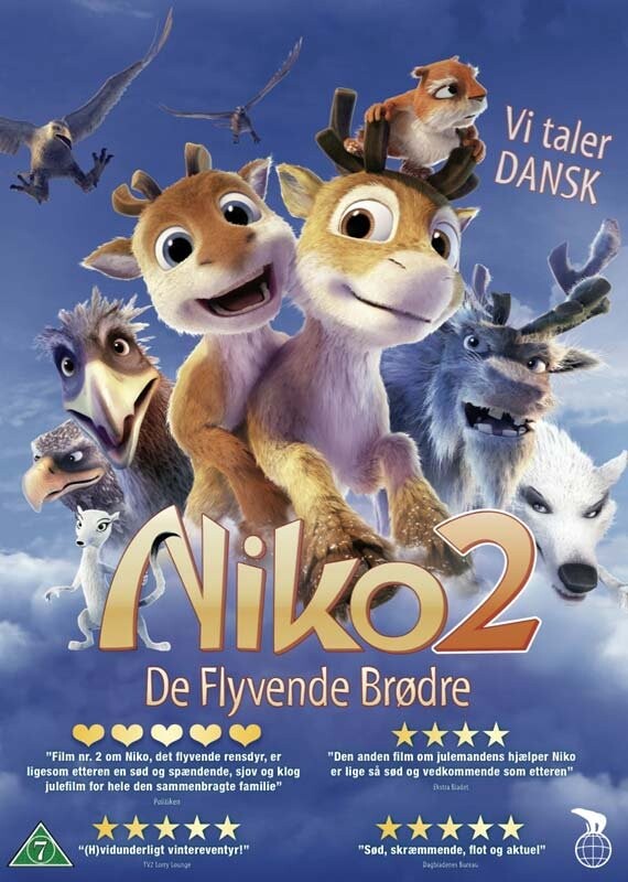 Niko 2 - De Flyvende Brødre - DVD - Film