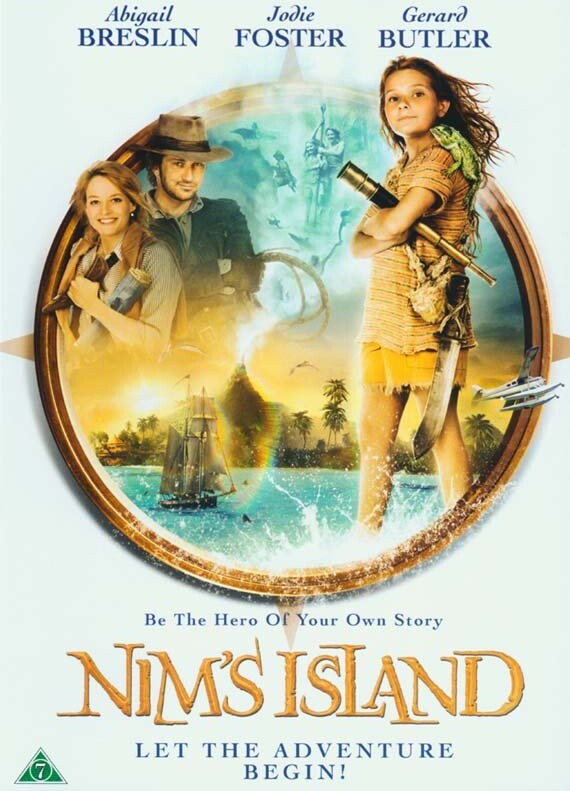Nim's Island / Nim Og Den Hemmelige ø - DVD - Film