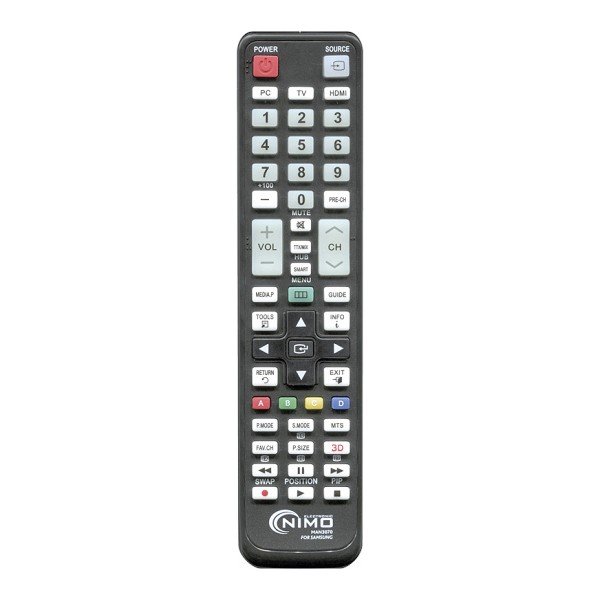 Nimo - Universal Fjernbetjening Tv Man3070 Sort | Se tilbud og køb på Gucca.dk
