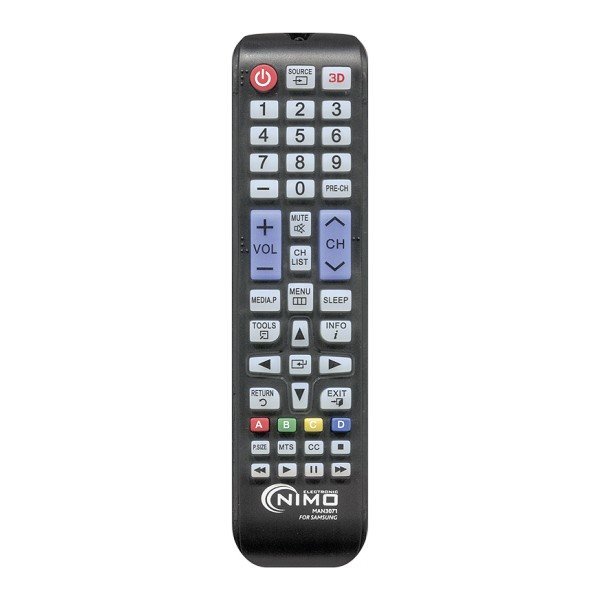 deltager Værdiløs Afskedigelse Nimo - Universal Fjernbetjening Til Samsung Tv - Man3071 - Sort | Se tilbud  og køb på Gucca.dk