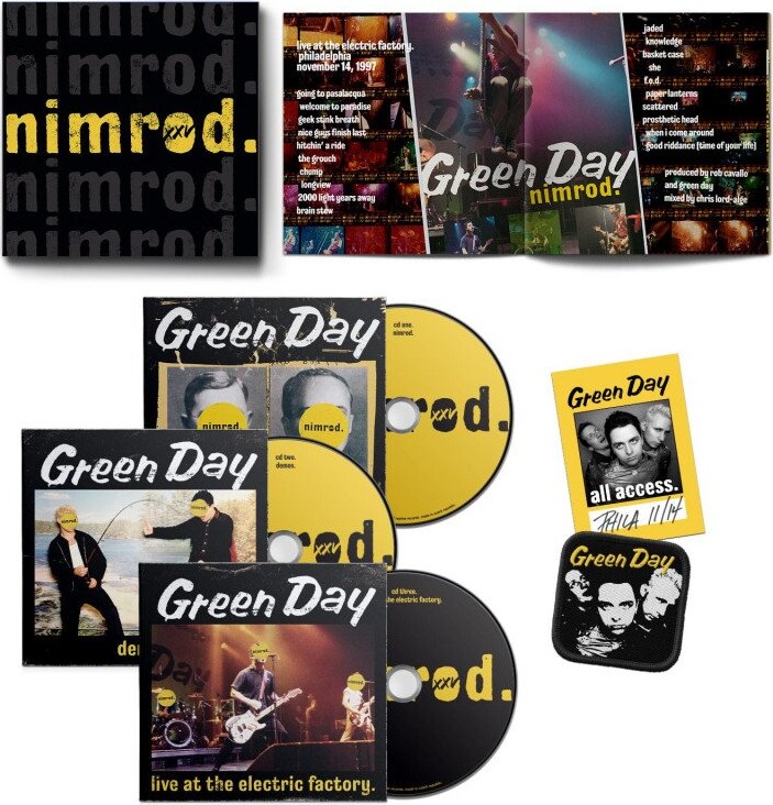Billede af Green Day - Nimrod - 25th Anniversary Edition - Vinyl Lp