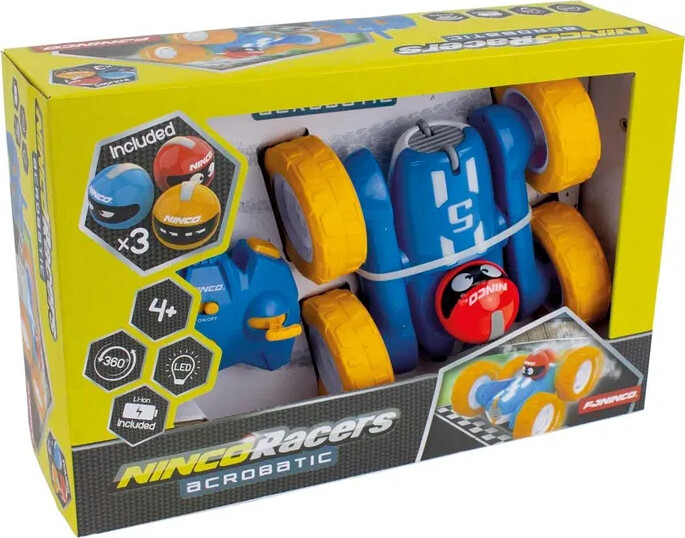 Ninco Racers - Acrobatic Rc Stunt Bil - 2.4 Ghz - Lys