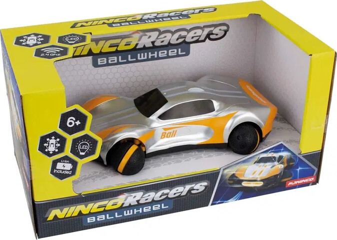 Ninco Racers - Ball Wheel Rc Racer Bil - 2.4 Ghz - Lys