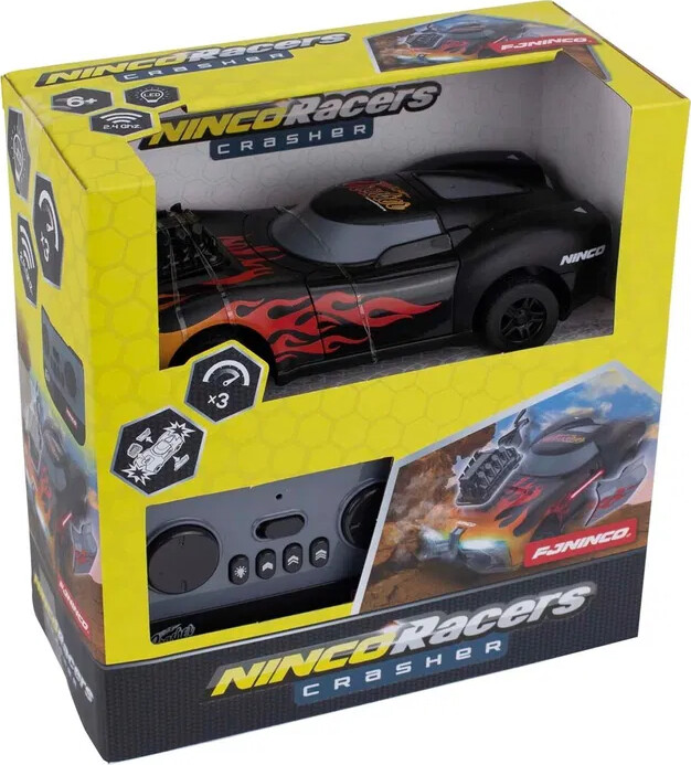 Ninco Racers - Crasher Rc Racer Bil - 2.4 Ghz - Lys