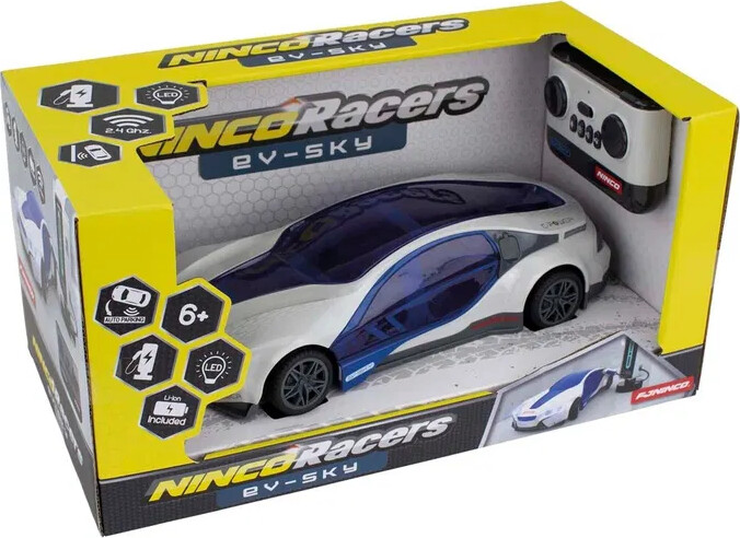 Ninco Racers - Ev-sky Rc Racer Bil Med Auto-parkering - 2.4 Ghz