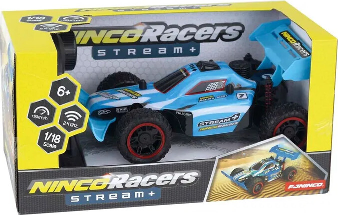 Ninco Racers - Stream+ Fjernstyret Bil - 1:18 - 21 Cm