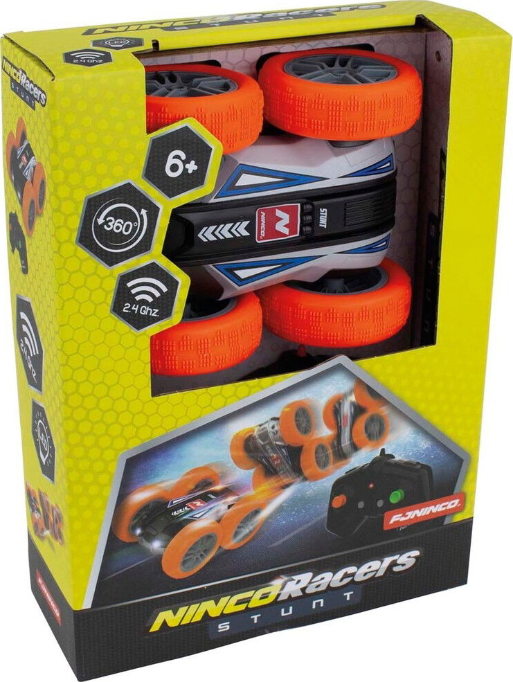 Ninco Racers - Stunt Orange 2 Rc Bil - Vendbar - 2.4 Ghz