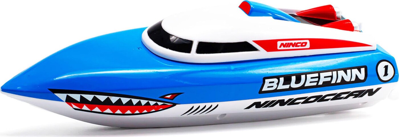 Nincocean - Bluefinn Fjernstyret Båd - 24 Cm