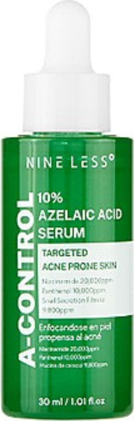 Nineless - A-control 10% Azelaic Acid Serum - 30 Ml