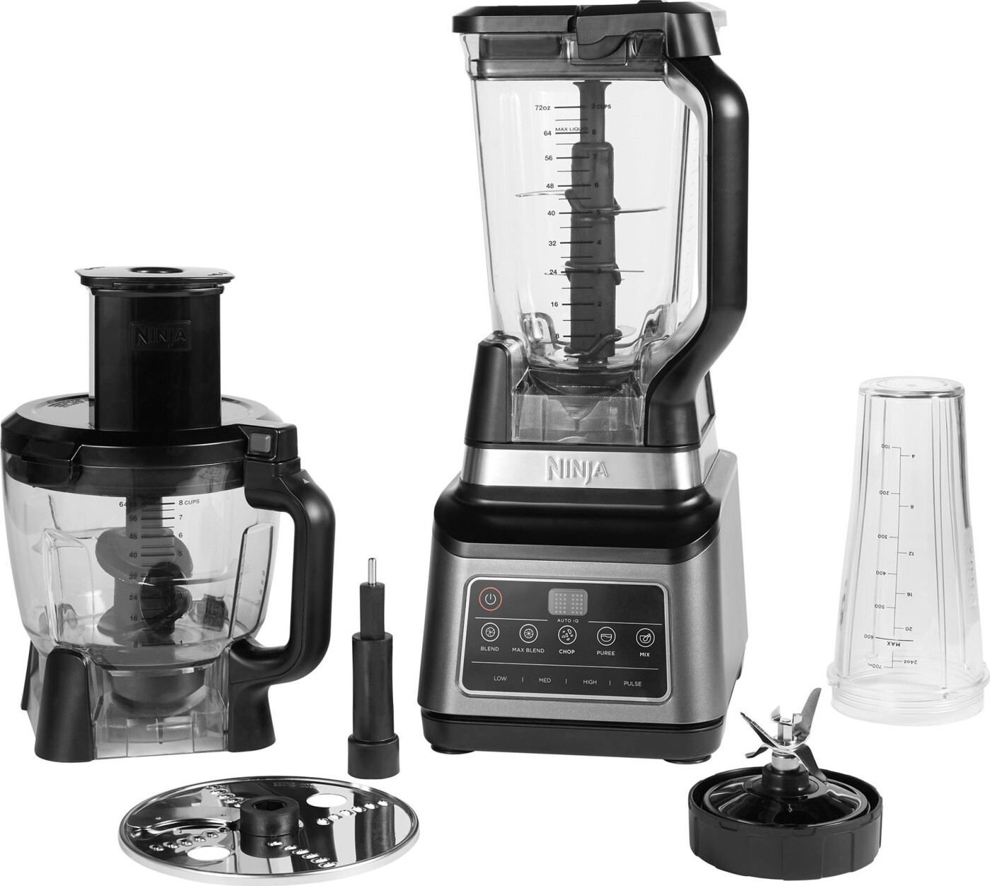 Ninja - Food Processor Med Auto-iq Teknologi - 3-i-1