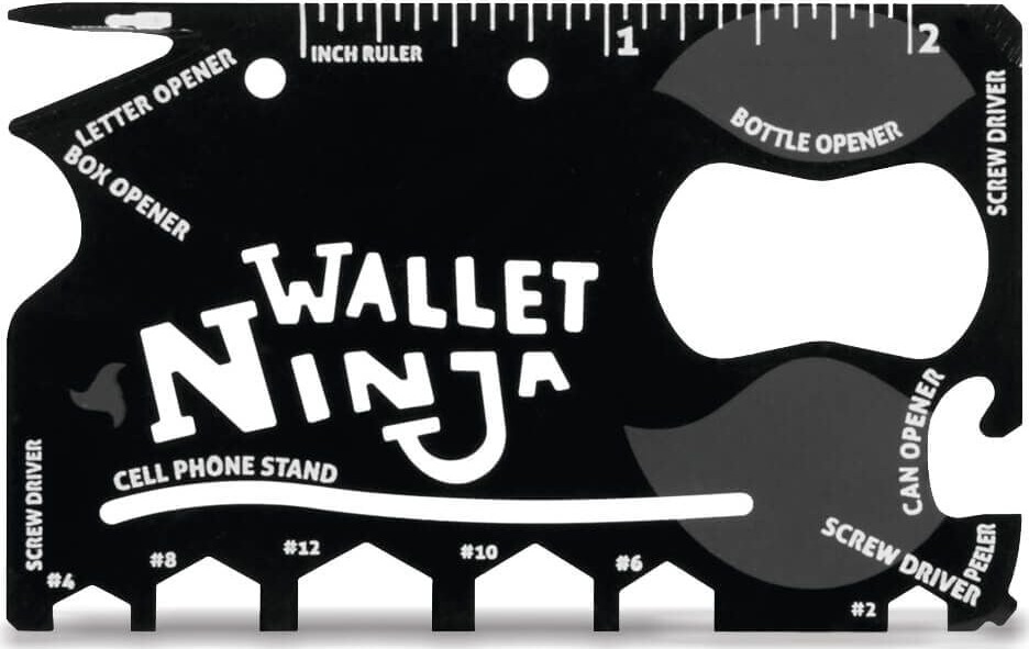 Wallet Ninja 18-i-1 Multiværktøj