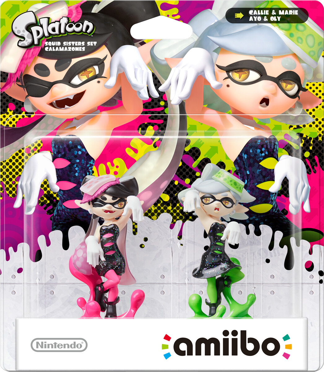 Se Amiibo Figurer - Splatoon - Squid Sisters Callie & Marie - Nintendo hos Gucca.dk