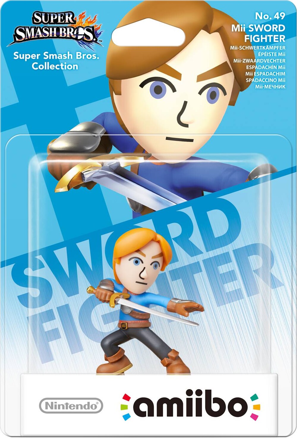 Se Nintendo Amiibo - Super Smash Bros. Figur - Mii Sword Fighter hos Gucca.dk