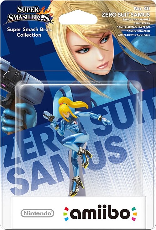 Se Nintendo Amiibo Figur - Zero Suit Samus hos Gucca.dk