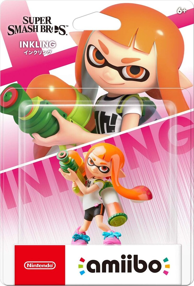 Nintendo Amiibo Inkling - Smash Bros Collection