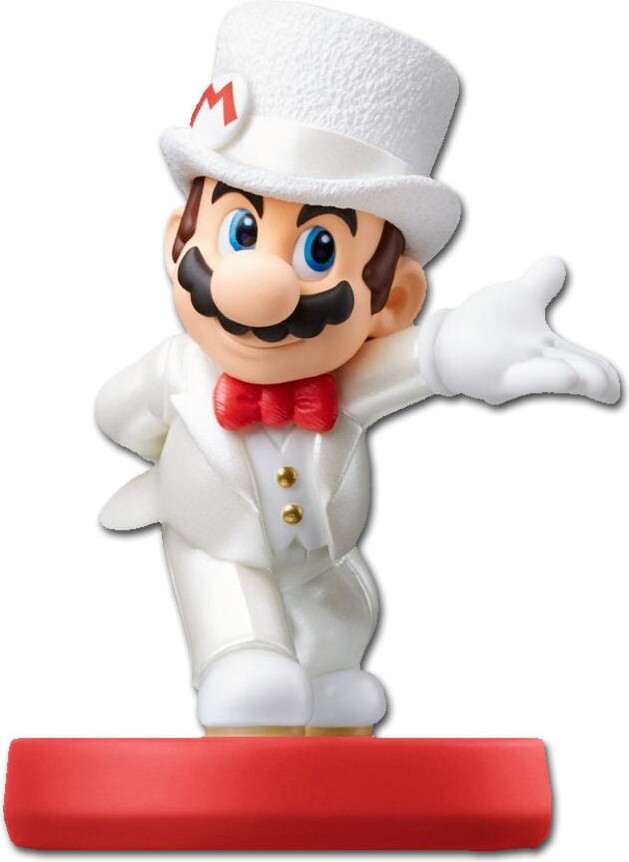 Se Nintendo Amiibo Figur - Mario I Jakkesæt - Super Mario Collection hos Gucca.dk