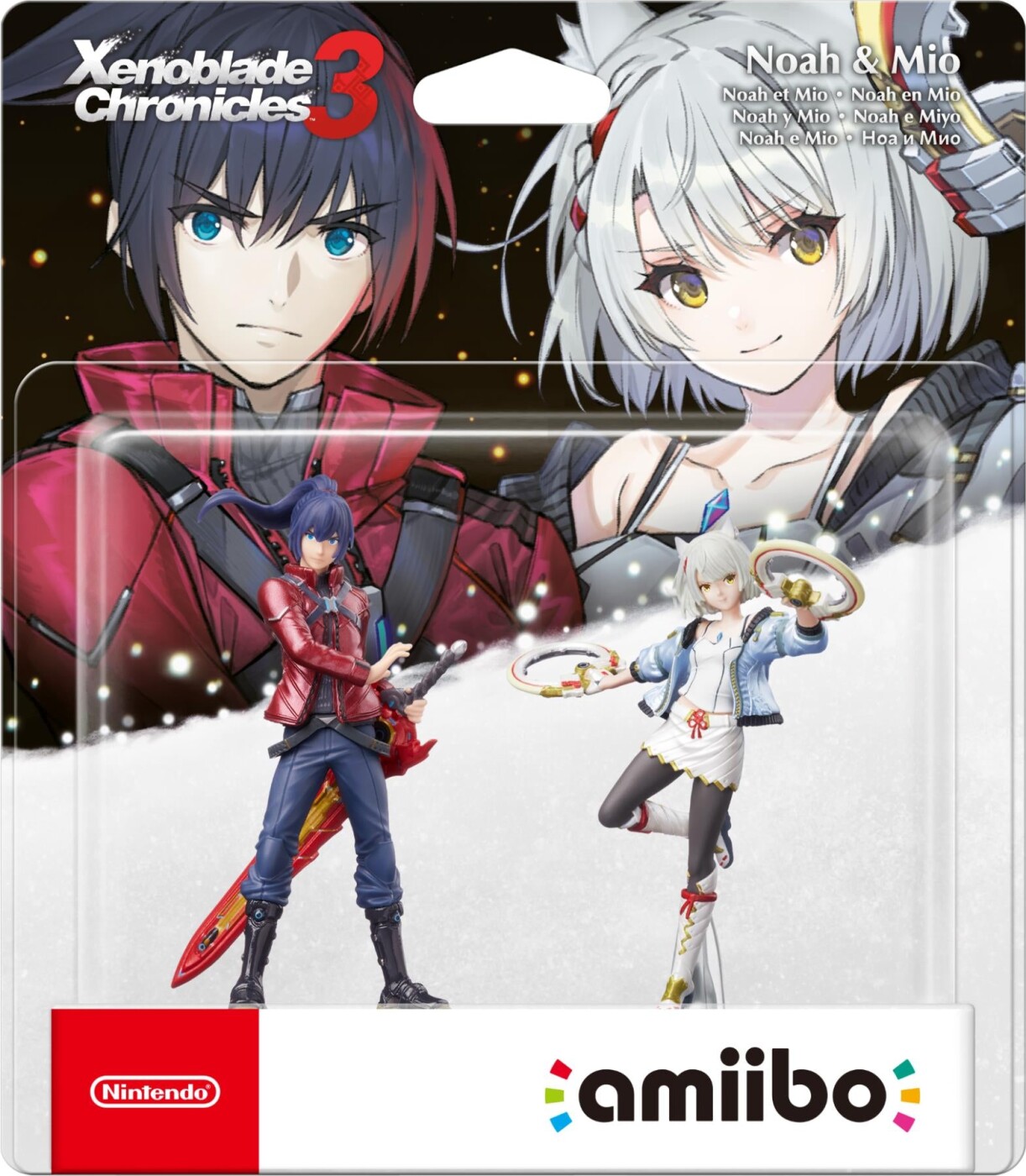 Nintendo Amiibo Figurer - Xenoblade Chronicles 3 - Noah & Mio