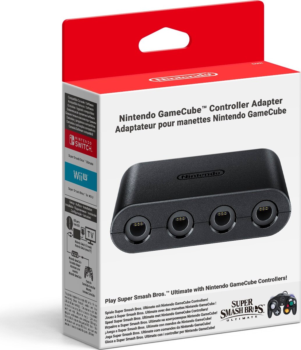 Se Gamecube Controller Adapter Til Nintendo Switch hos Gucca.dk