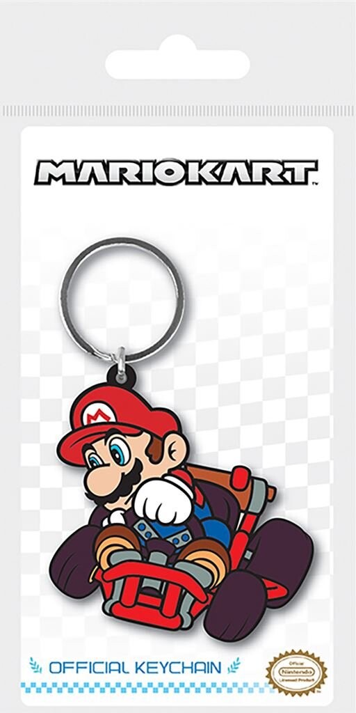 Nintendo - Mario Kart (mario Drift) Pvc Keychain (rk38709c)