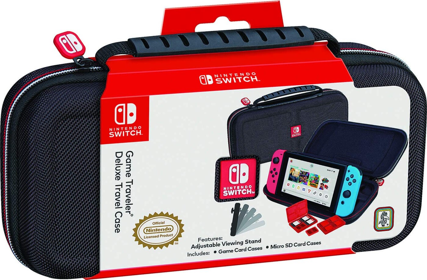 Billede af Nintendo Switch Deluxe Travel Case - Sort hos Gucca.dk