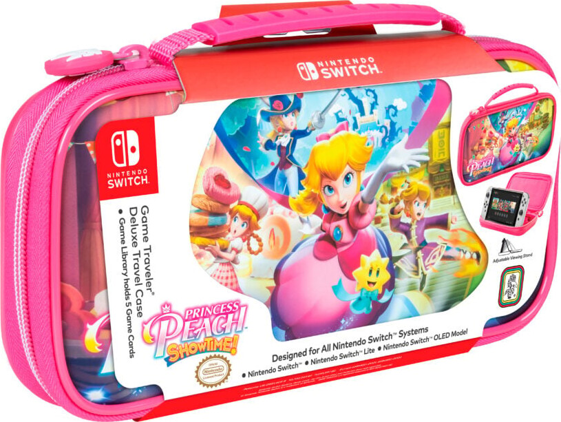 Nintendo Switch Deluxe Travel Case (princess Peach Showtime)