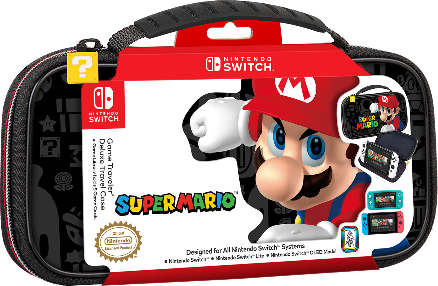 Se Nintendo Switch Deluxe Travel Case (super Mario) hos Gucca.dk