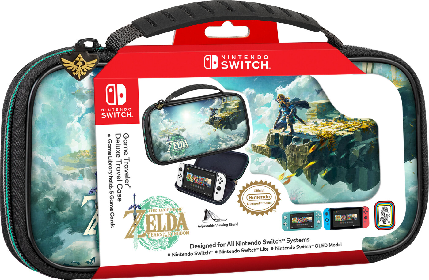 Se Nintendo Switch - Deluxe Travel Case - The Legend Of Zelda hos Gucca.dk