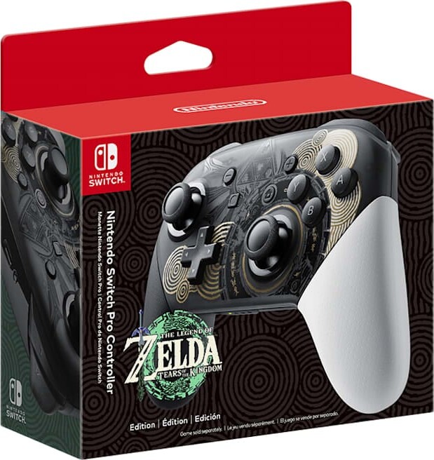 Se Nintendo Switch Pro Controller - Trådløs - Legend Of Zelda Edition hos Gucca.dk