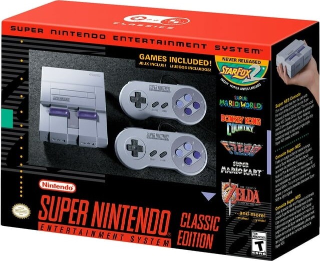 Nintendo Universal Super Nes Classic Edition (import)