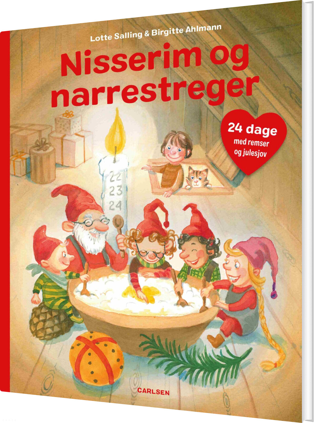 Nisserim Og Narrestreger - Lotte Salling - Bog