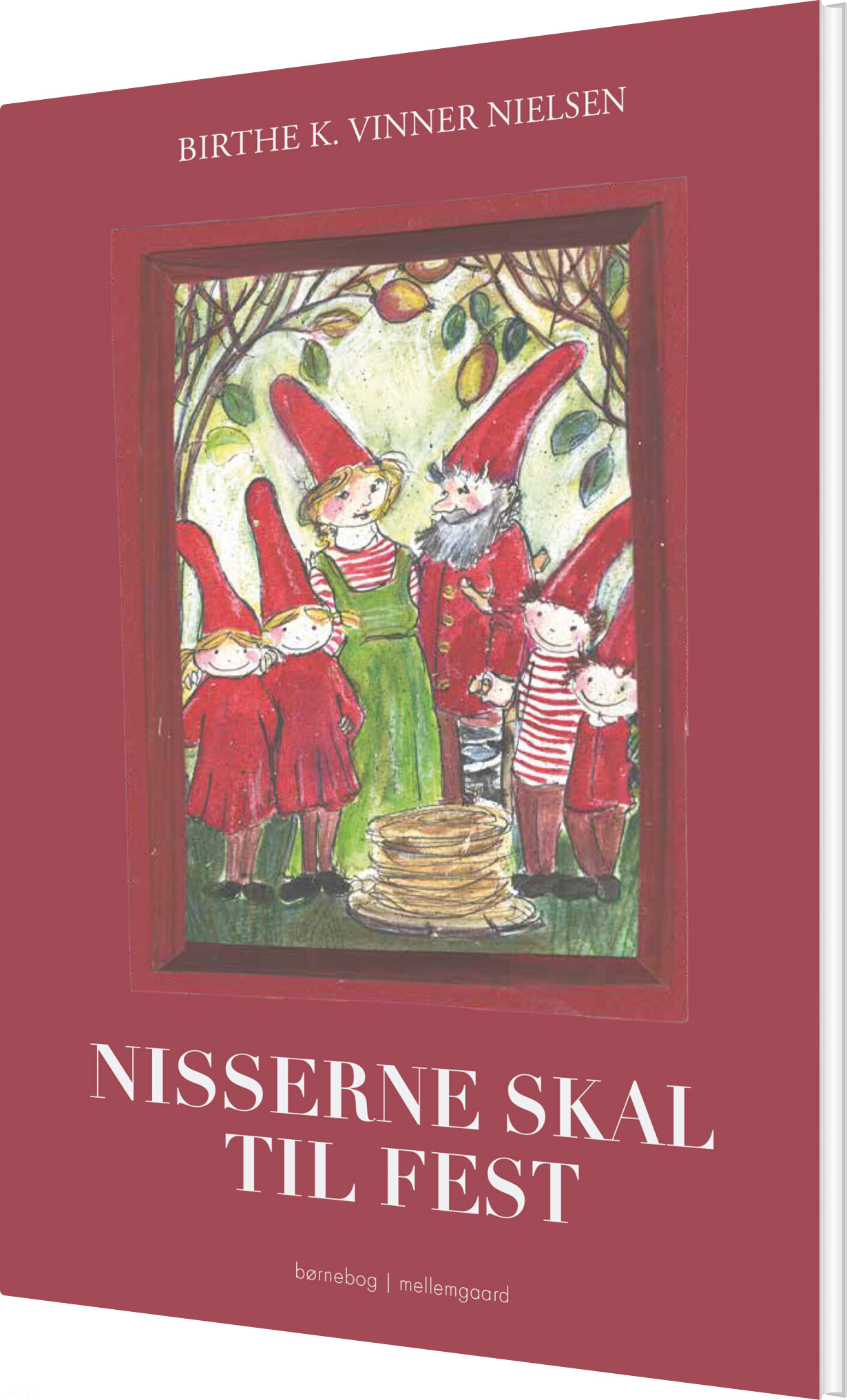 Billede af Nisserne Skal Til Fest - Birthe K. Vinner Nielsen - Bog hos Gucca.dk