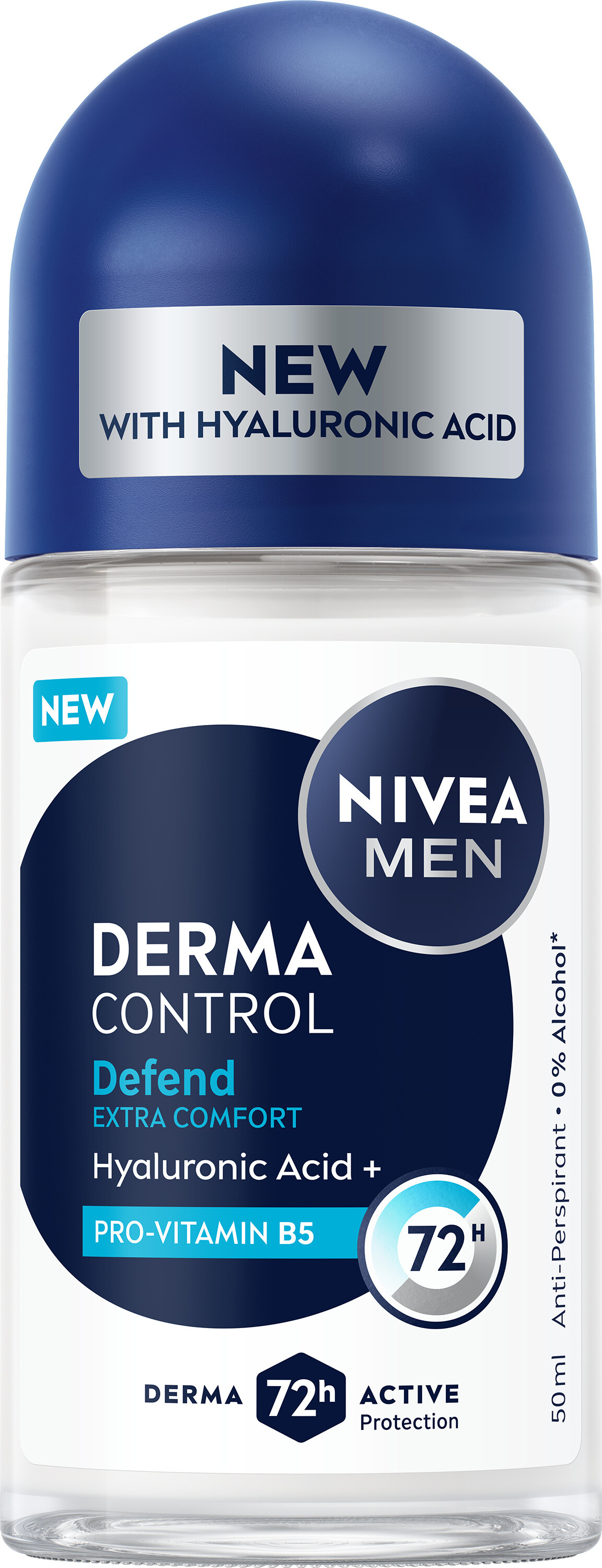 Nivea - Derma Control Defend Male Roll-on - 50 Ml