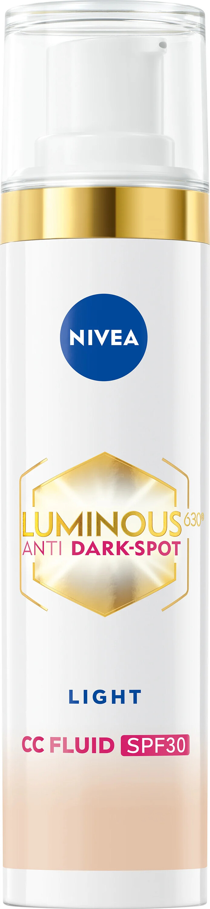 NIVEA Luminous 630 Anti Dark-Spot CC Fluid 3-in-1 Light SPF30 40 ml