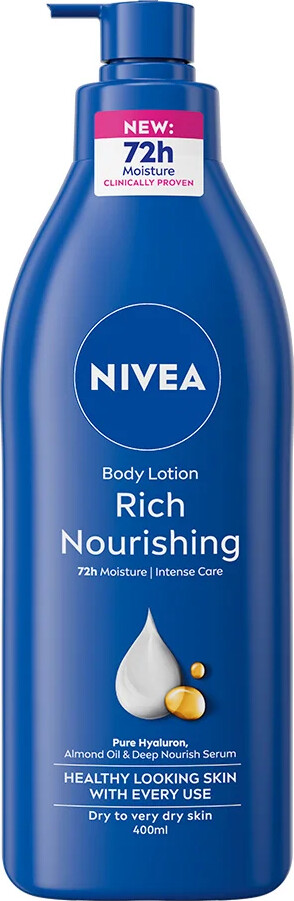 Nivea Nourishing Body Lotion Pump - 400 ml.