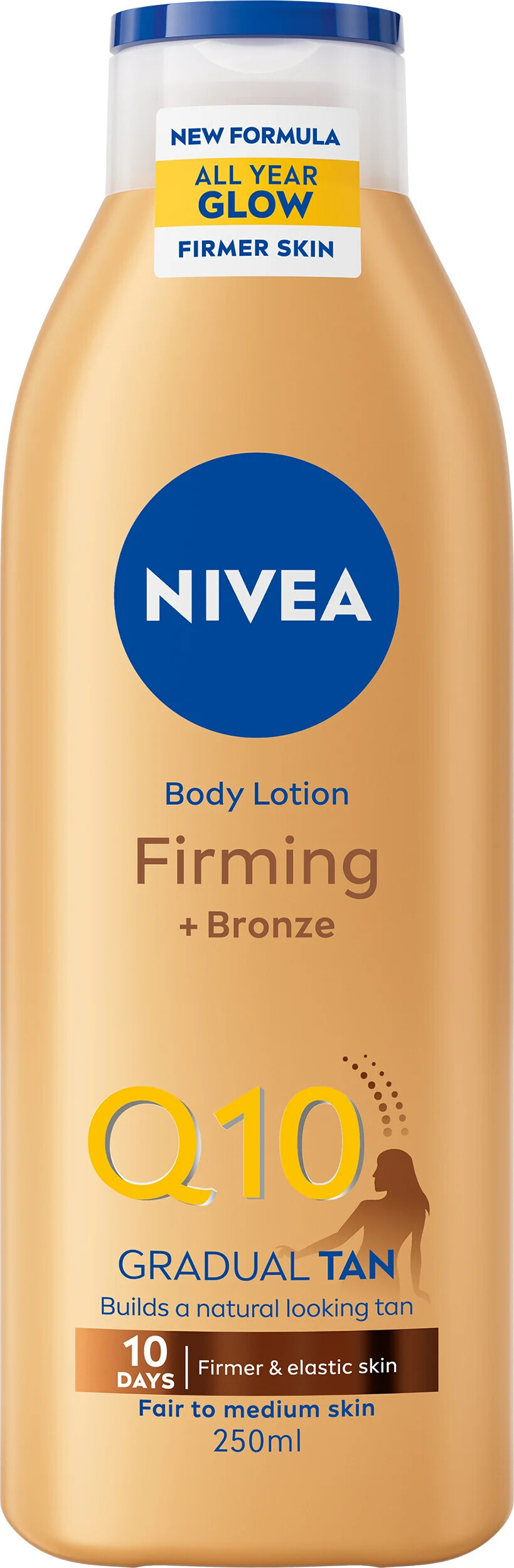 NIVEA Body Lotion Q10 Gradual Tan Firming 250 ml