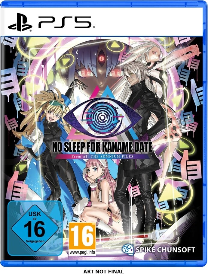 No Sleep for Kaname Date - From AI: The Somnium Files - Sony PlayStation 5 - Action/Adventure