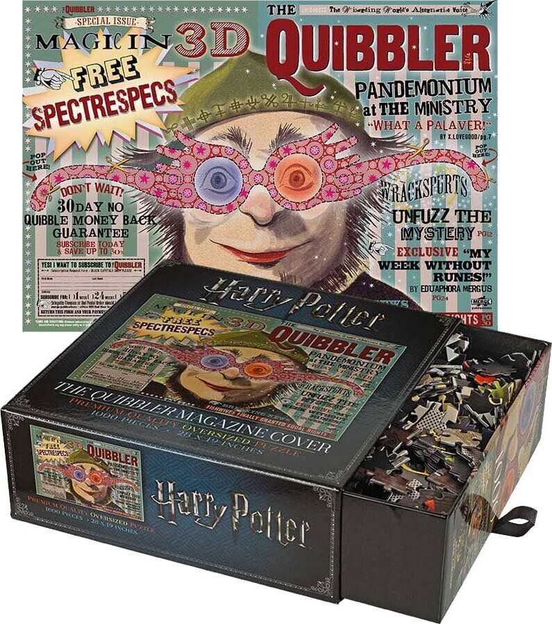 Noble Collection - Harry Potter - The Quibbler Magazine Cover Puzzle
