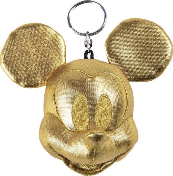 Nøglering Til Børn - Mickey Mouse - Guld