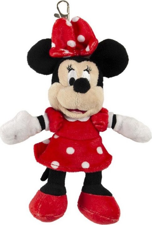 Nøglering Til Børn - Minnie Mouse - Sort Rød
