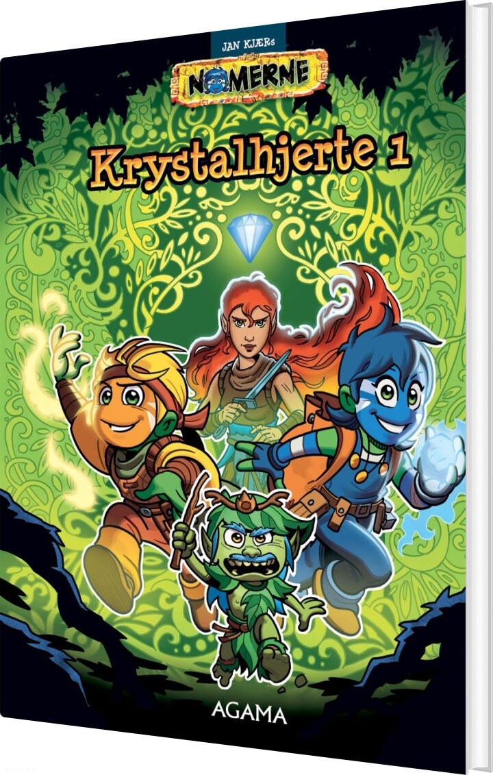 Billede af Nomerne: Krystalhjerte 1 - Lix 23 - Jan Kjær - Bog