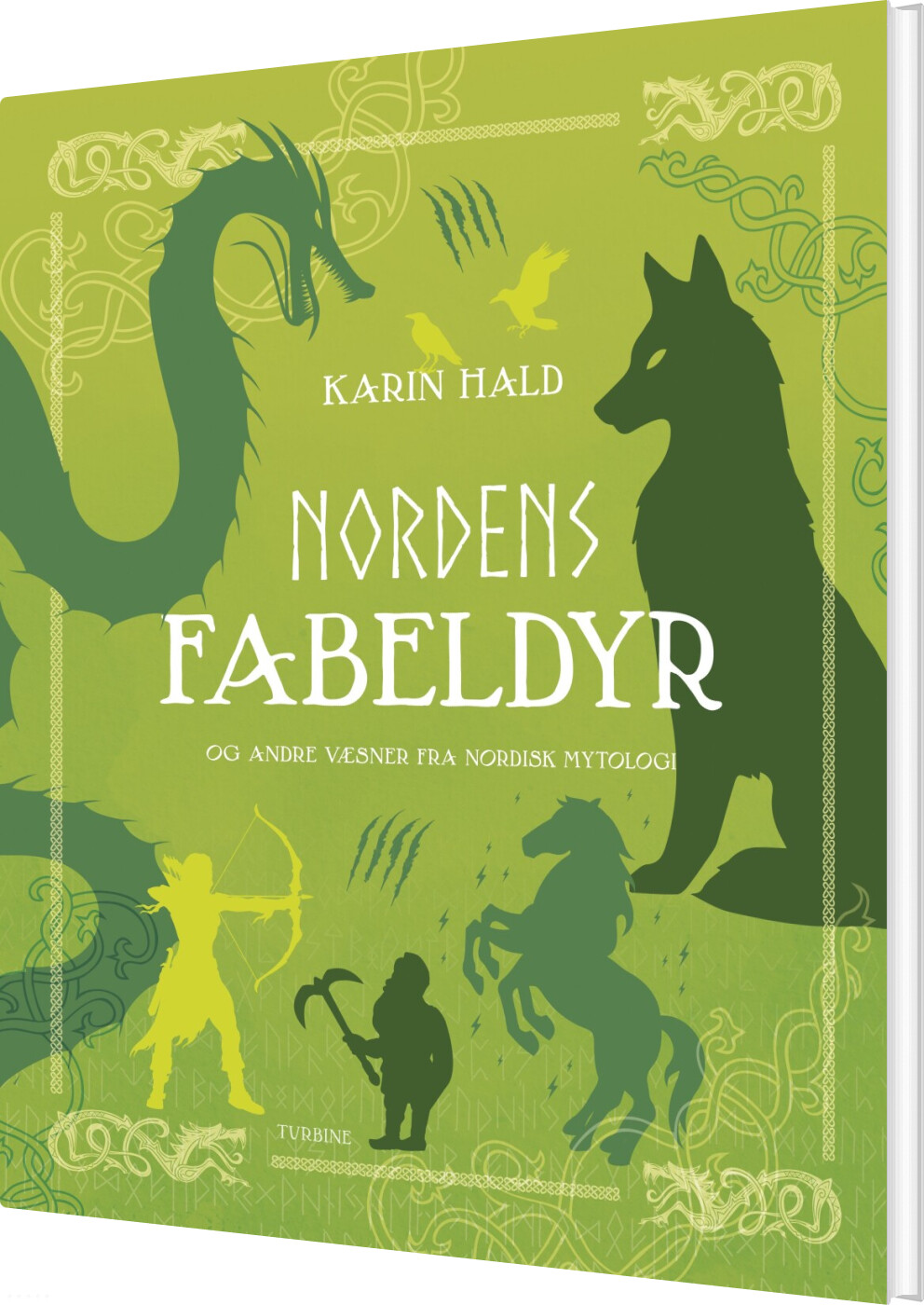 Billede af Nordens Fabeldyr Og Andre Væsner Fra Nordisk Mytologi - Karin Hald - Bog