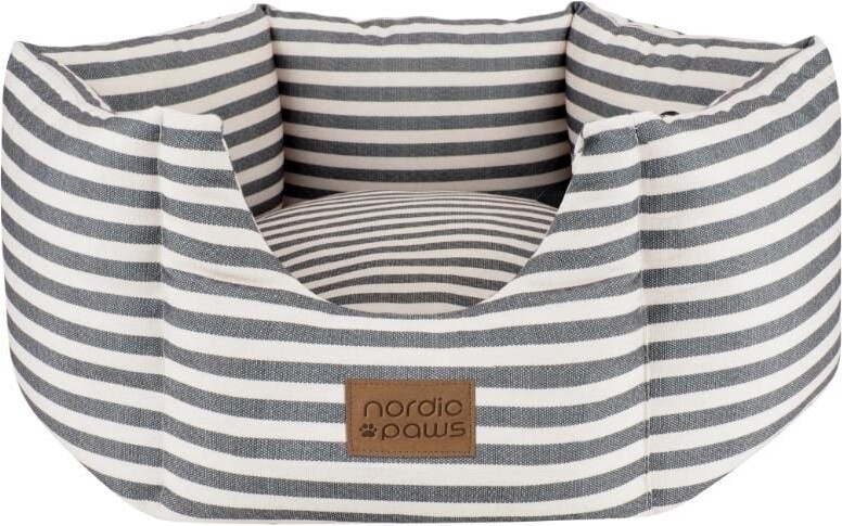 Nordic Paws - Hundeseng Bailey - Grå - 65 X 65 X 25,5 Cm