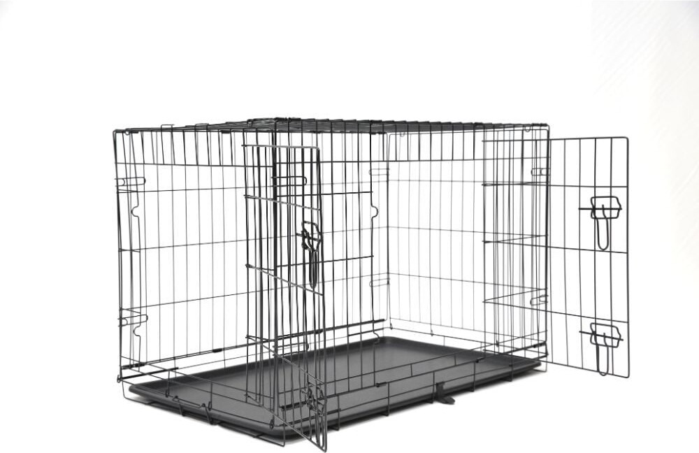 Nordic Paws - Wire Cage Black M 47 X 77 X 55 Cm  - (540058529736)