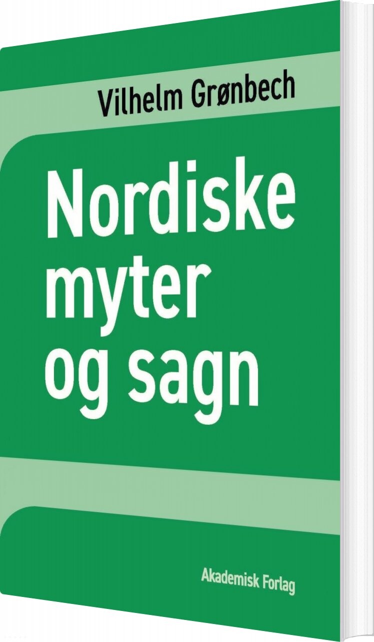 Billede af Nordiske Myter Og Sagn - Vilhelm Grønbech - Bog