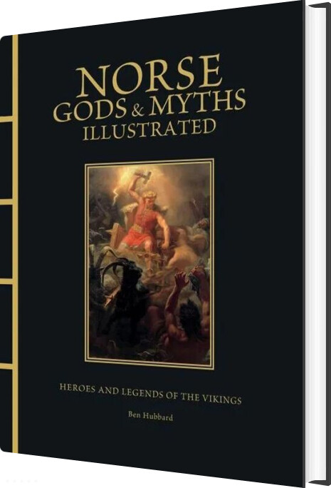 Norse Gods & Myths Illustrated - Ben Hubbard - English Book