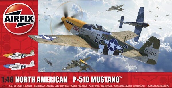 Se Airfix - North American F-51d Mustang Fly Byggesæt - 1:48 - A05138 hos Gucca.dk