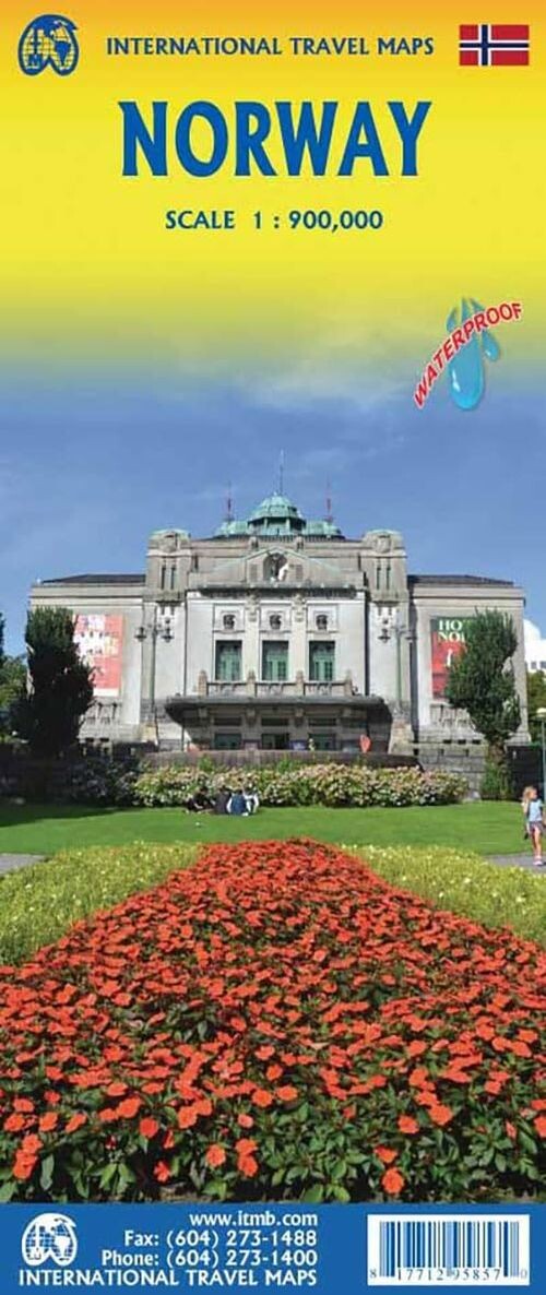 Norway, International Travel Maps - English book