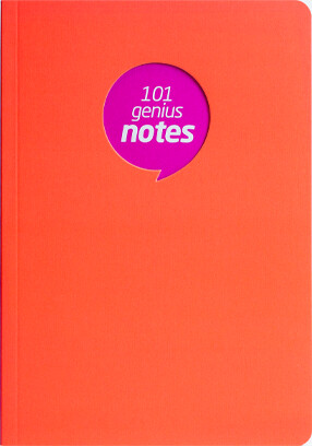 Notesbog A5 Linjeret 160 Sider # Genius Note